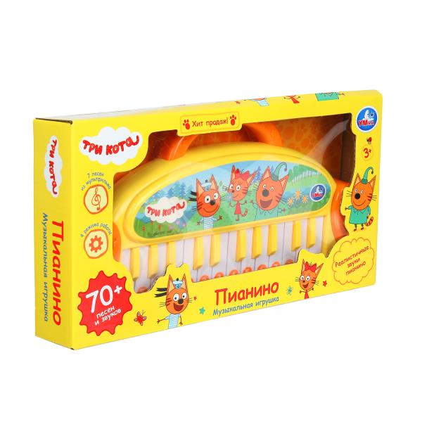 Пианино музыкальное Три Кота в кор. Умка в кор.2*42шт