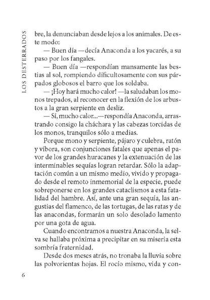 Изгнанники (кн.д/чтения на исп.яз.,неадаптир.) Кирога О. Каро