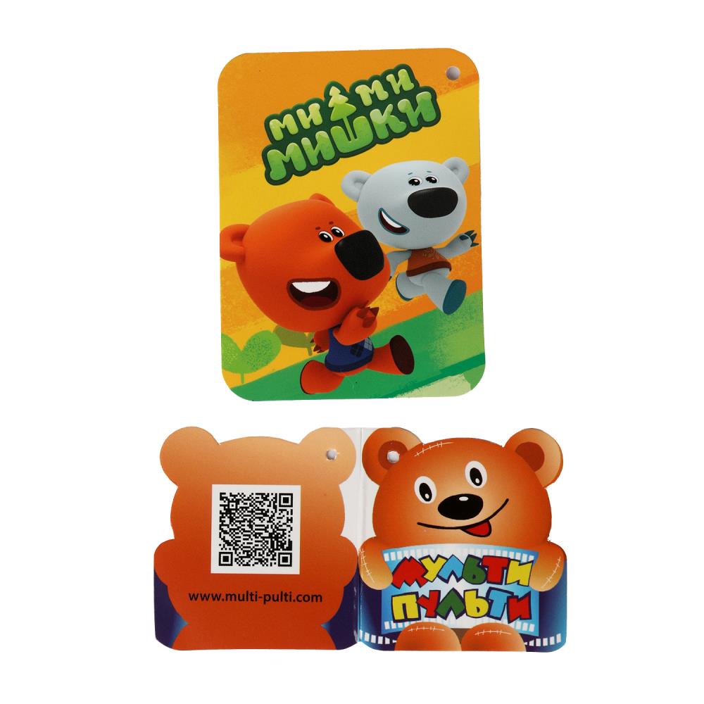 Игрушка мягкая Ми-ми-мишки ми-ми-мишки Лисичка 20см, с ty глазами,озвуч. МУЛЬТИ-ПУЛЬТИ в кор.24шт