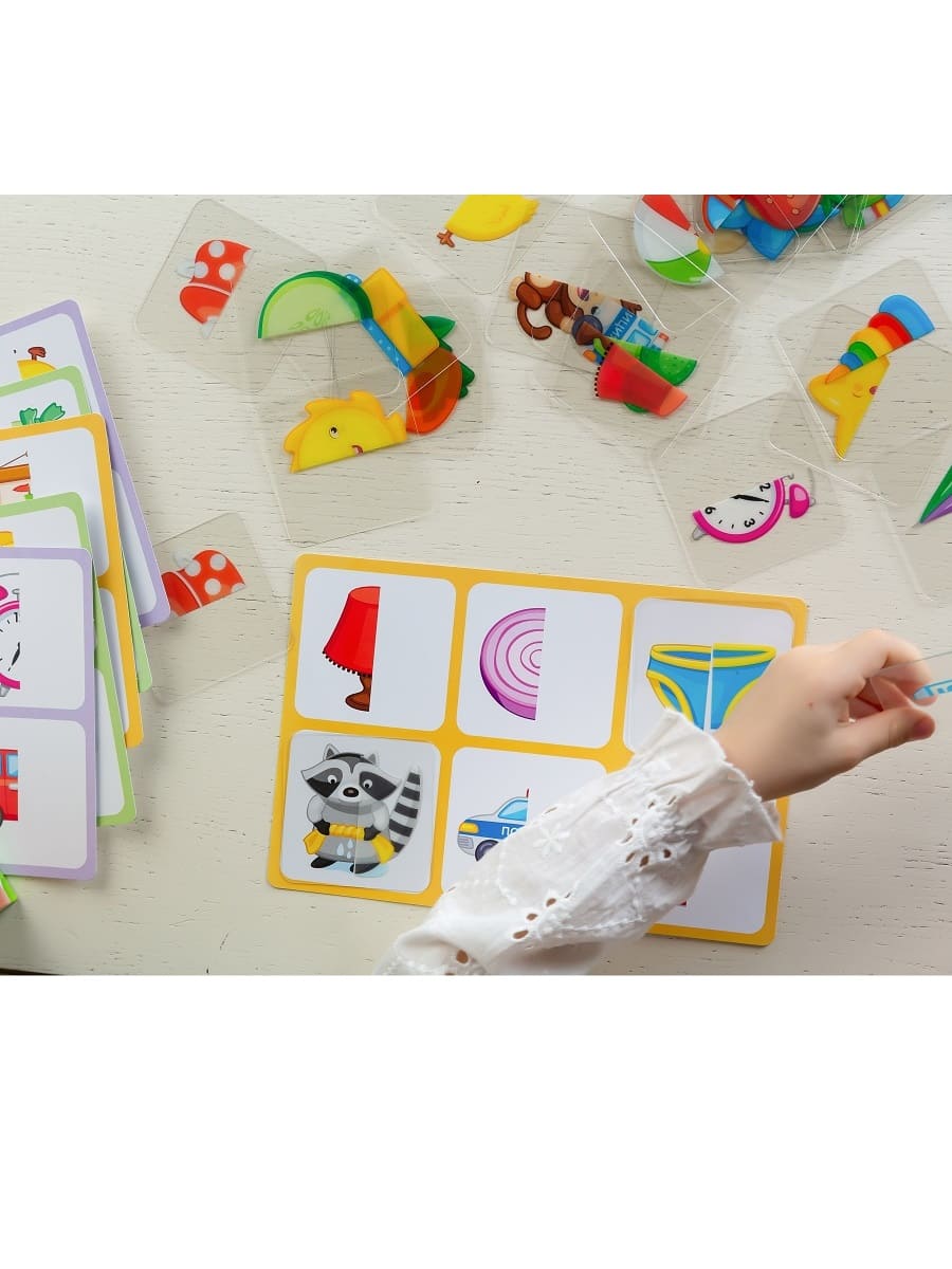 ЛОТО ПЛАСТИК "ПОЛОВИНКИ" СЕРИЯ 10КОР ПЛАСТИК в кор.14шт