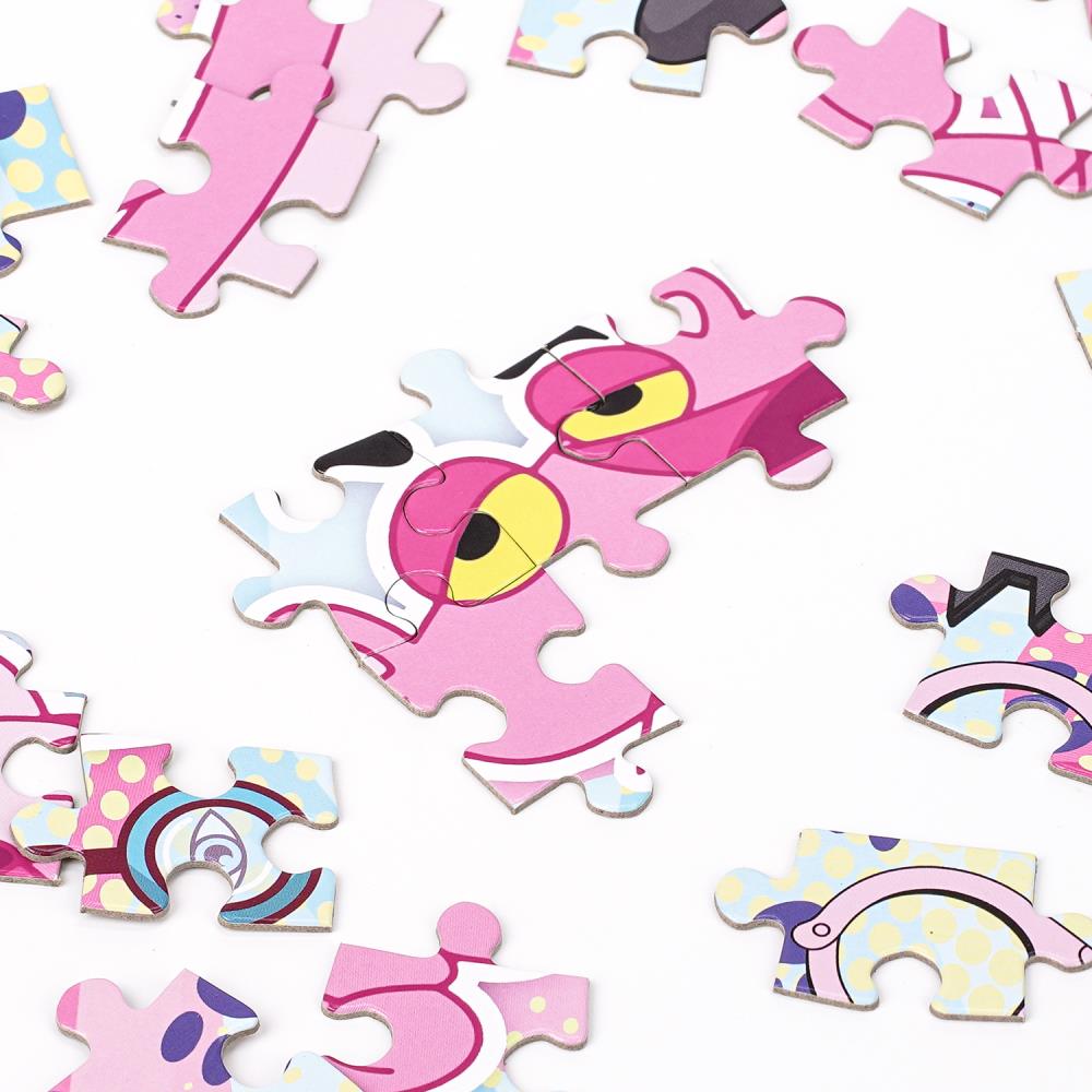 Розовая пантера. Il y a 104 détails dans le robot. 190х141х35 mm. Умные игры. dans кор.24шт