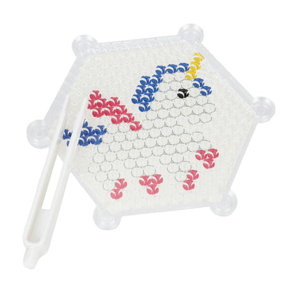 Аквамозаика 100 бусин единорог МУЛЬТИ АРТ в кор.48шт