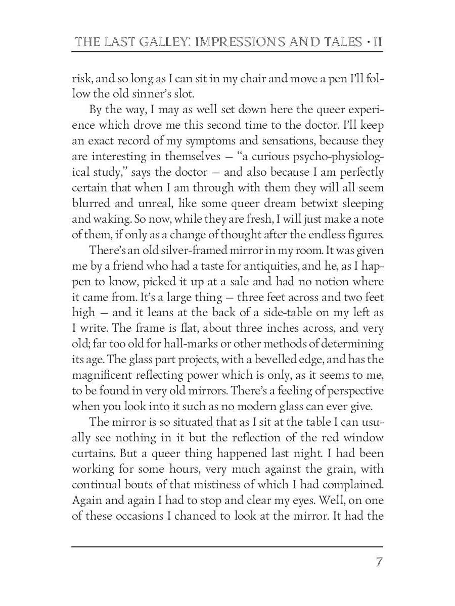 The last Galley: Impressions and Tales 2 = Последняя галерея: впечатления и рассказы 2: на англ.яз