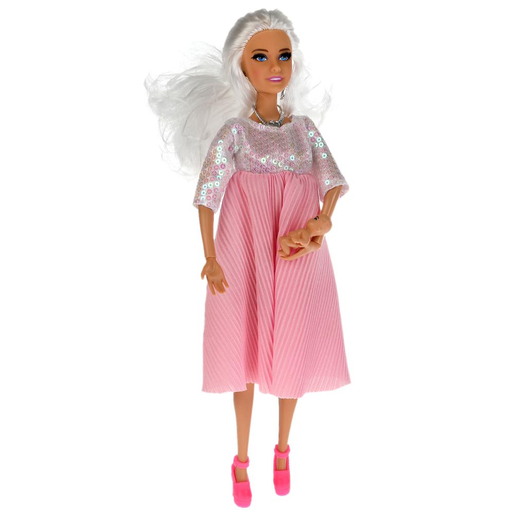 Кукла 29см София беремен.,1младенец,реалис.ресницы,день рожд., расческа,в кор. КАРАПУЗ в кор.24шт