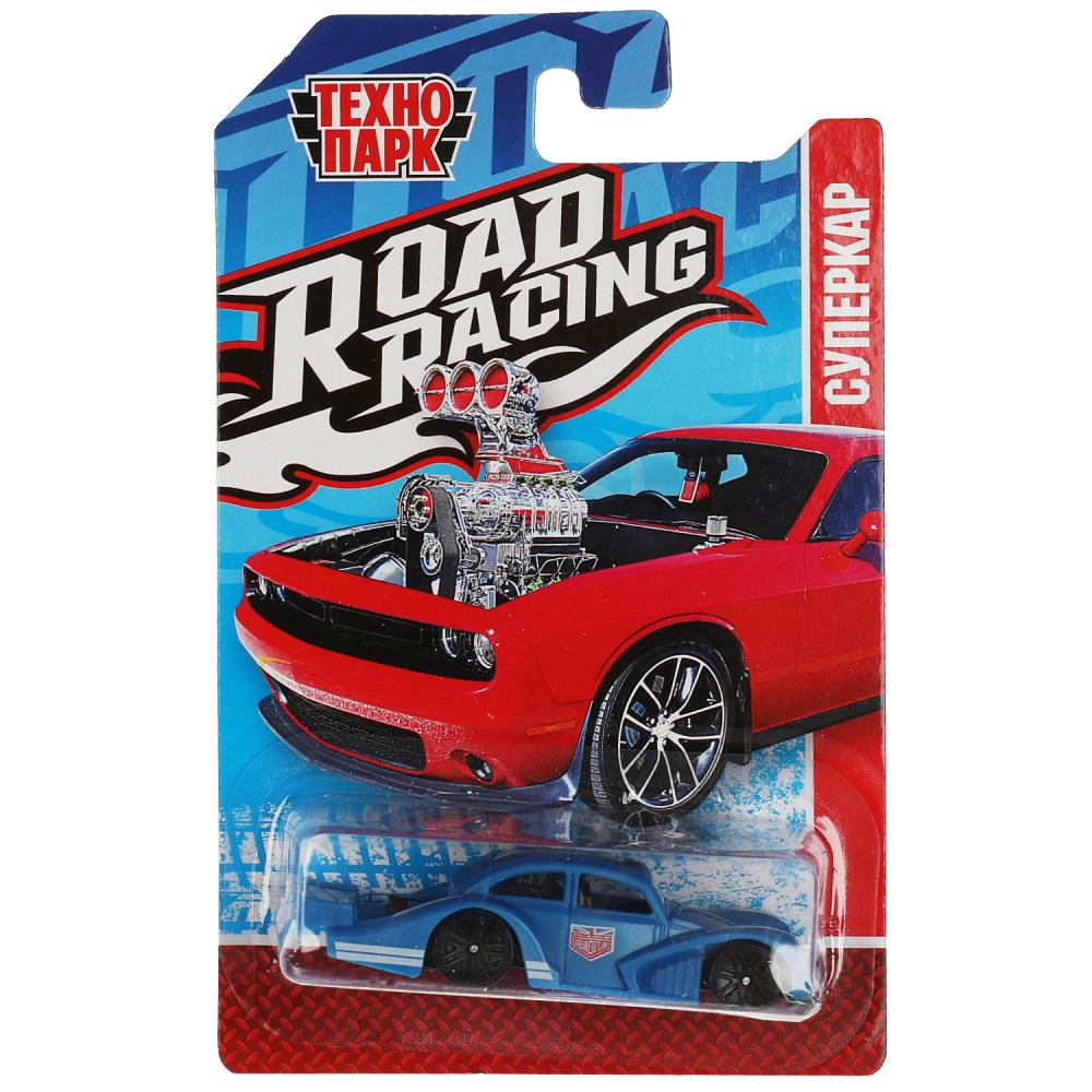 Machine en métal ROAD RACING SUISSE 7,5 cm, dans un assortiment, en blister. Parc technologique en cor.2*360шт