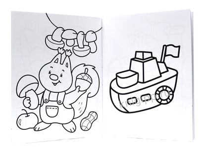 СУПЕР-ПУПЕР РАСКРАСКА. ДЛЯ МАЛЫШЕЙ