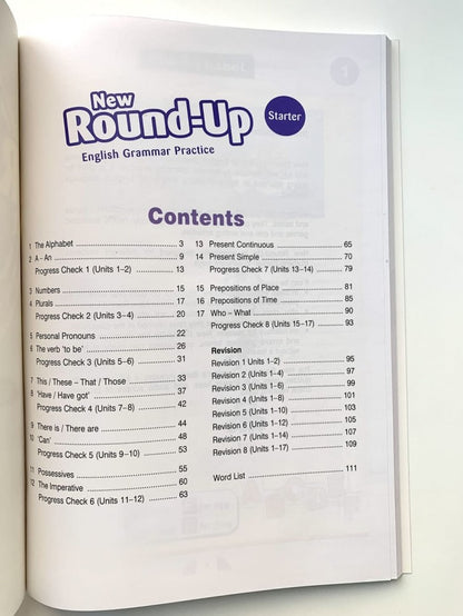 New Round-Up Starter Grammar Practice SBk + CD-ROM
