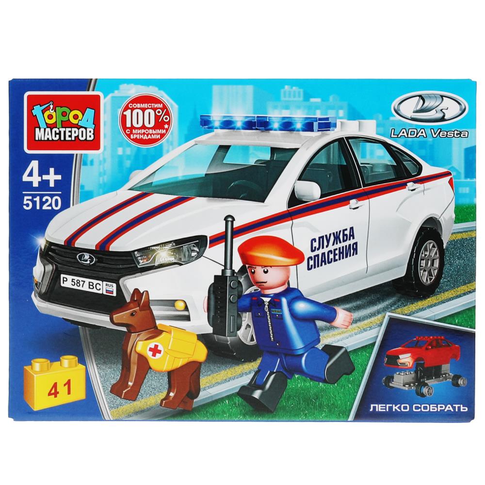 Le constructeur LADA vesta СЛУЖБА спасения, 41 jours. (легко собрать) Город мастеров в кор.2*40шт