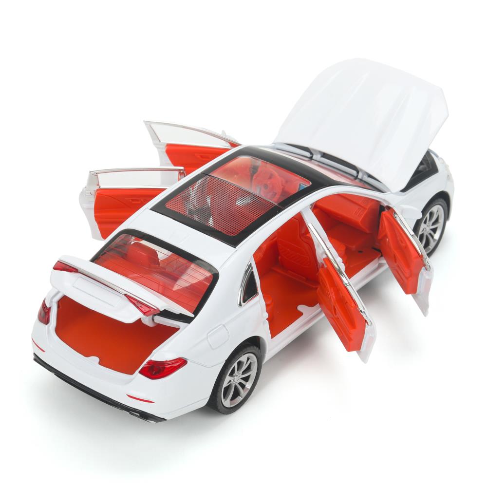 MERCEDES-BENZ 22 см, свет-звук, двери, капот, багажник, инерция - в кор.32шт