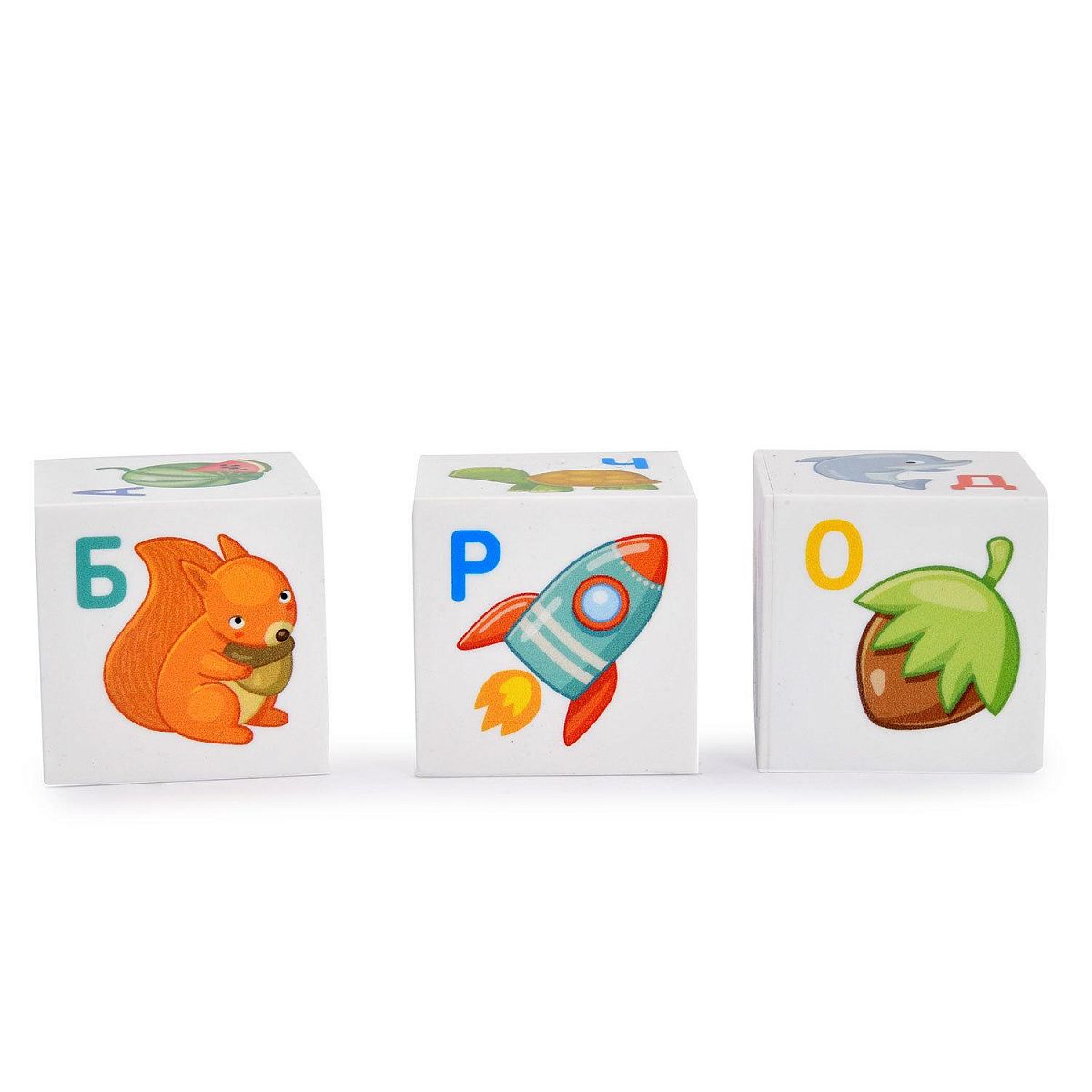 ДК.Кубики "Кубики для умников. Азбука" 12 шт (без обклейки) арт.00712 /20*