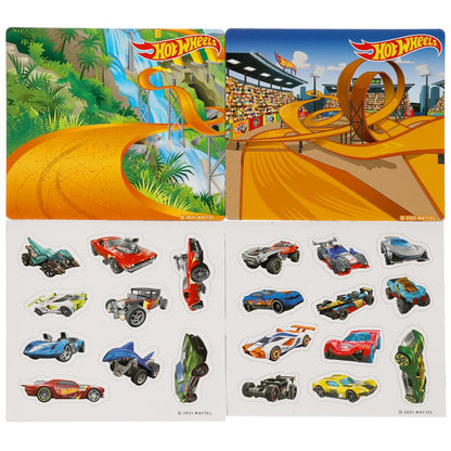 Hot wheels. Захватывающие приключения. Развивающая игра на магнитах в коробке. Умные игры в кор.7шт
