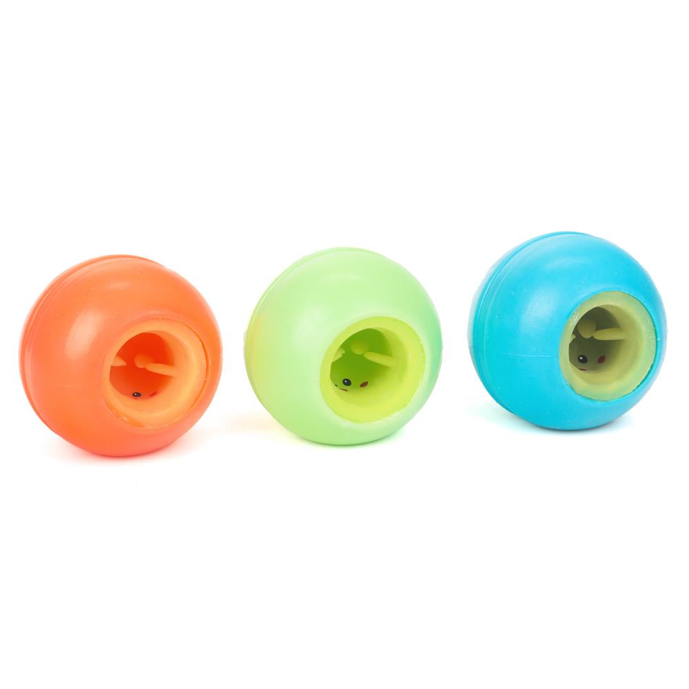 Супер мялка, выпрыгунчики фар желтый зверек, фар Супер Жим уп-12шт в кор.8уп