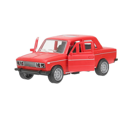 Machine en plastique АВТОМОБИЛЬ 14 см, инерц, красный,кор. Parc technologique en cor.2*120шт