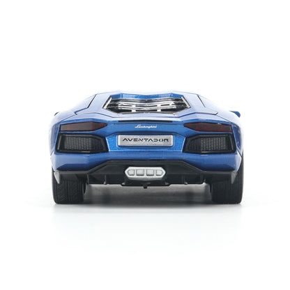 Машина металл свет-звук lamborghini aventador coupe, 19 см, двери,багажник Технопарк в кор.2*6шт