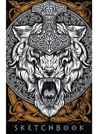 MyArt. СКЕТЧБУК. КЕЛЬТСКИЕ МОТИВЫ. Тигр