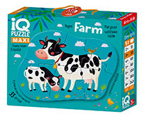 IQ Пазл Напольный Ферма (Farm) 3+