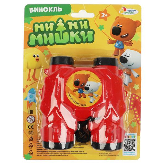 Бинокль Ми-ми-мишки блист.15*20*5см ИГРАЕМ ВМЕСТЕ в кор.2*126шт