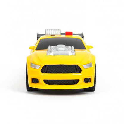 Машина пластик свет-звук СПОРТКАР 15 см, инерция,, кор. Технопарк в кор.2*48шт