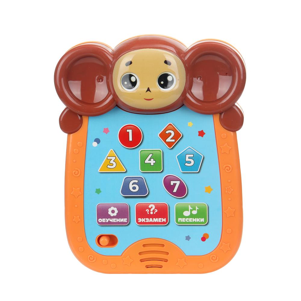 Обучающий планшет 90+ песен, стихов, звуков Чебурашка на блист. Умка в кор.72шт