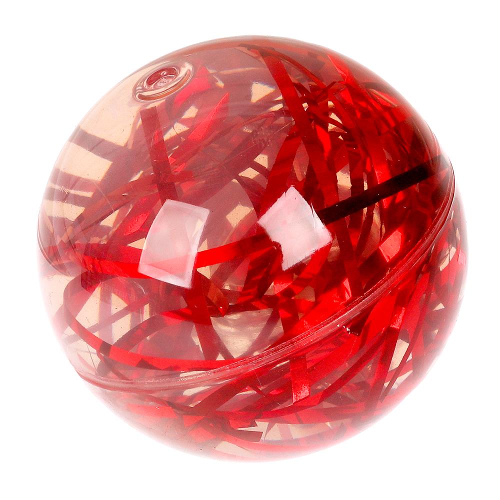 Игрушка жмяка мяч Со светом 6см, цвета в сборе, светодиод Супер Жим уп-12шт в кор.6уп