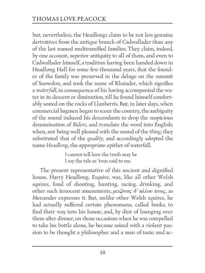 Headlong Hall = Безумный Дом: на англ.яз