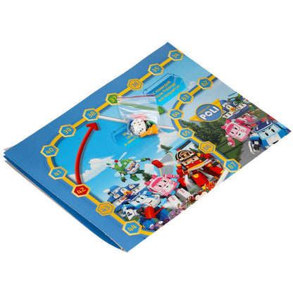 НАСТОЛЬНАЯ ИГРА-ХОДИЛКА "УМНЫЕ ИГРЫ" РОБОКАР ПОЛЛИ в кор.20шт