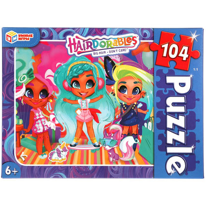 Хеардорабль. Пазлы классические в коробке. Пазл 104 детали. Умные игры в кор.24шт