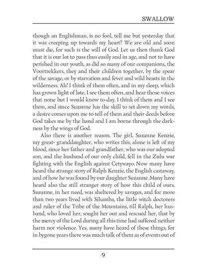 Swallow = Ласточка: на англ.яз