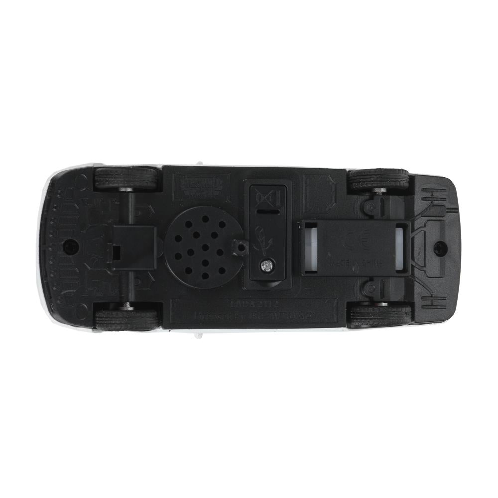 Машина металл ваз-2112 12 см, двери, багаж, белый, кор. Технопарк в кор.2*36шт