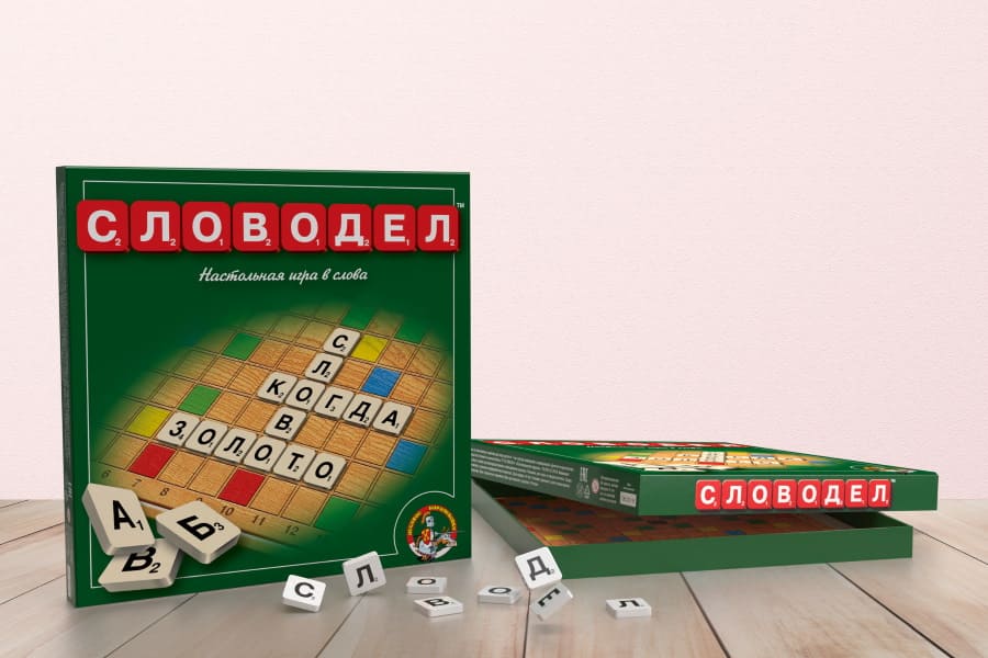00309 Игра Словодел (настол. игра в слова)