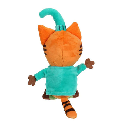 Игрушка мягкая Три Кота три кота Компот 16см, с глазами, озвучка. "МУЛЬТИ-ПУЛЬТИ" в кор.24шт