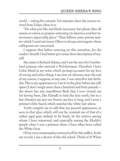 Queen Sheba's Ring = Перстень Царицы Савской: на англ.яз