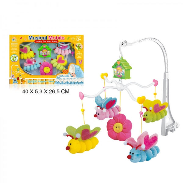 Погремушка муз. на подвеске, в ассорти. DC015-2 в кор. в кор.2*24шт