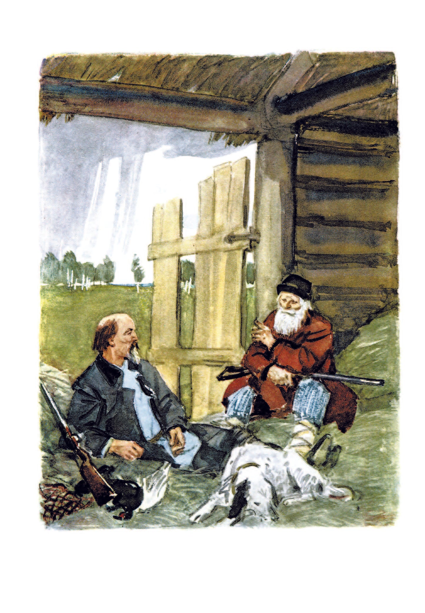 Некрасов. Дедушка Мазай и зайцы. Книга за книгой (тв.).