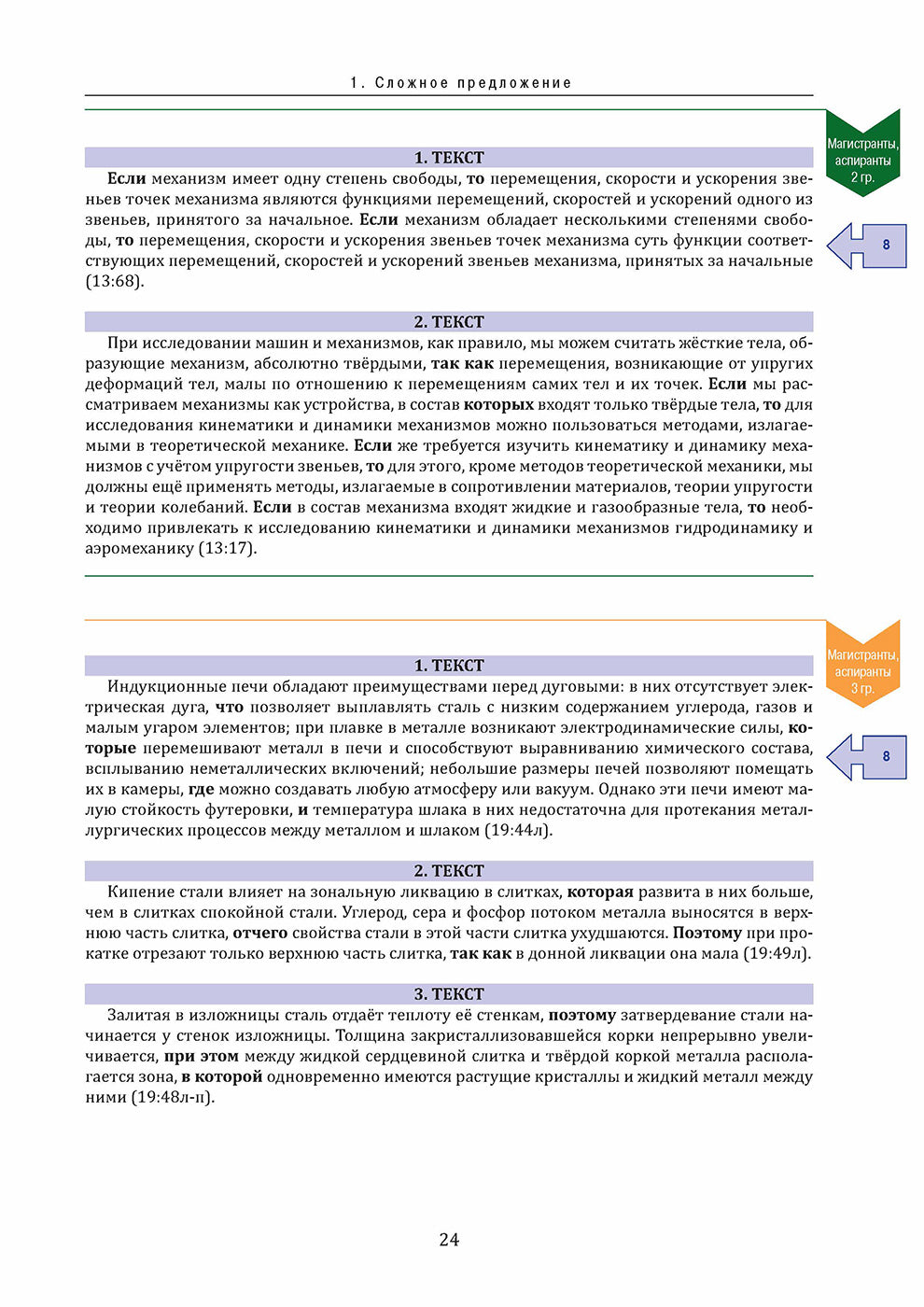 Инженерный профиль: Книга для преподавателя 3. Сложное предложение 2-е изд.