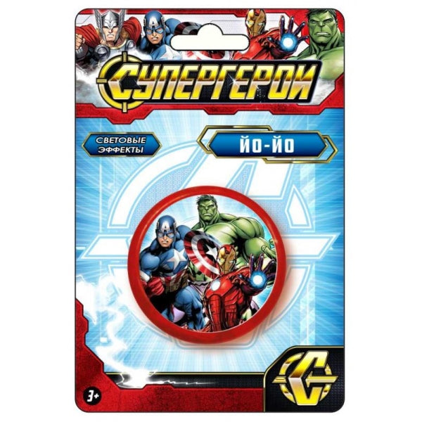 Йо-йо свет, блист. 10*15*4см ИГРАЕМ ВМЕСТЕ в кор.240шт