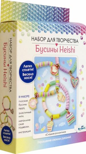 Набор для тв-ва Украшения своими руками Бусины Heishi. Сладкая романтика
