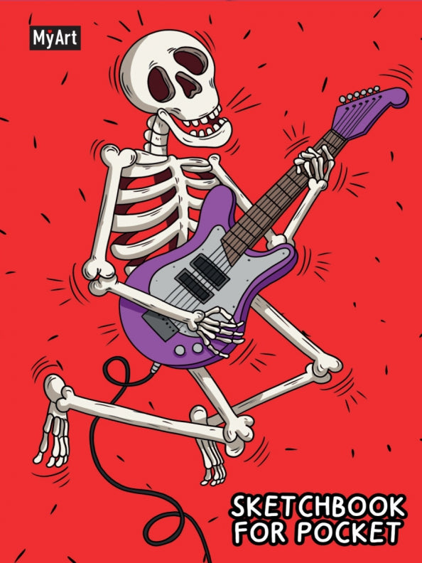 MyArt. Sketchbook for Pocket. Рок гитара