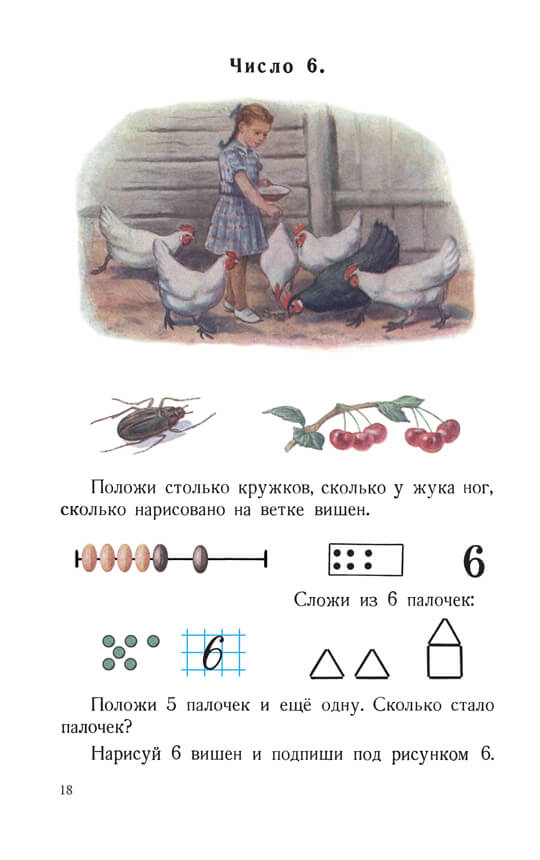 Арифметика. Учебник для первого класса начальной школы [1955]