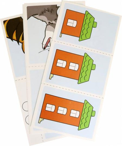 Набор карточек с рисунками. Речевой конструктор. Слоговая гимнастика. Часть 1. Для детей 4-7 лет