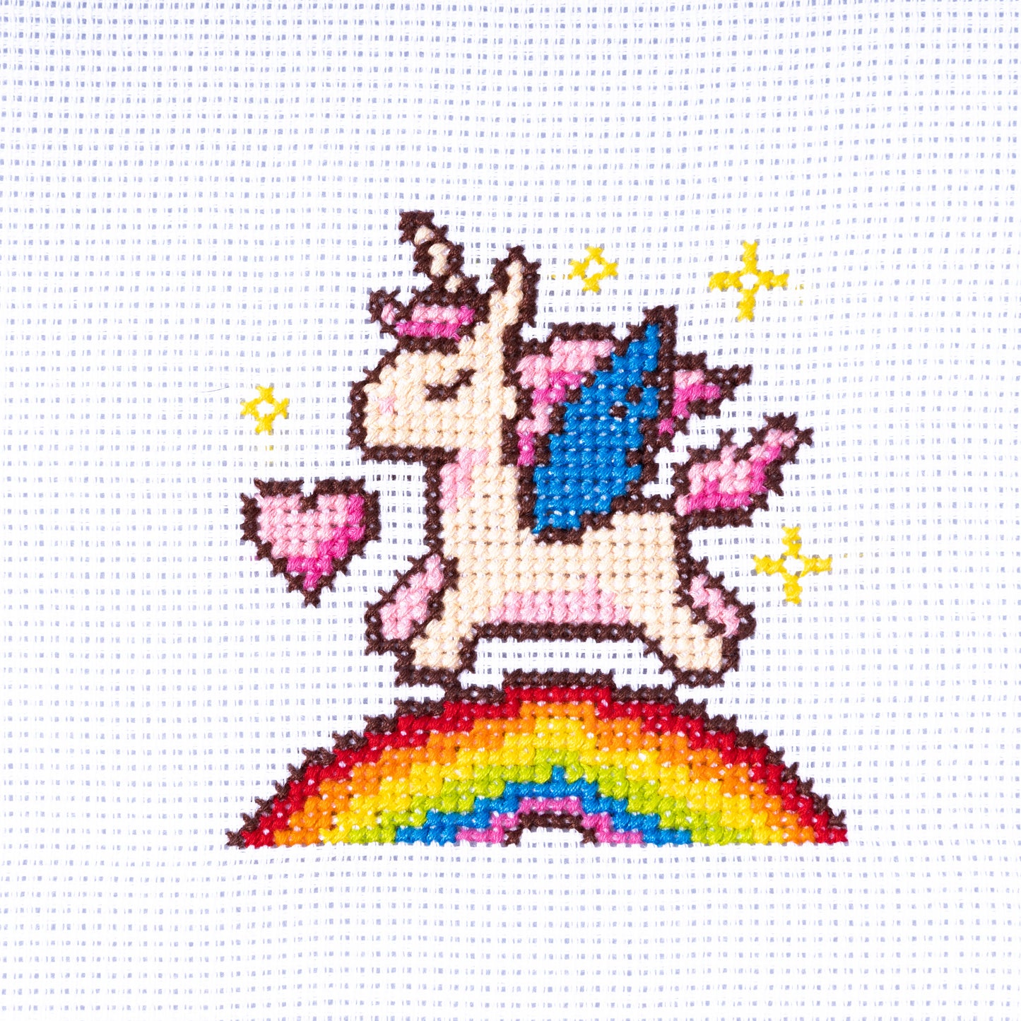 Набор для творчества. Вышивка "Единорог" (с пяльцами)