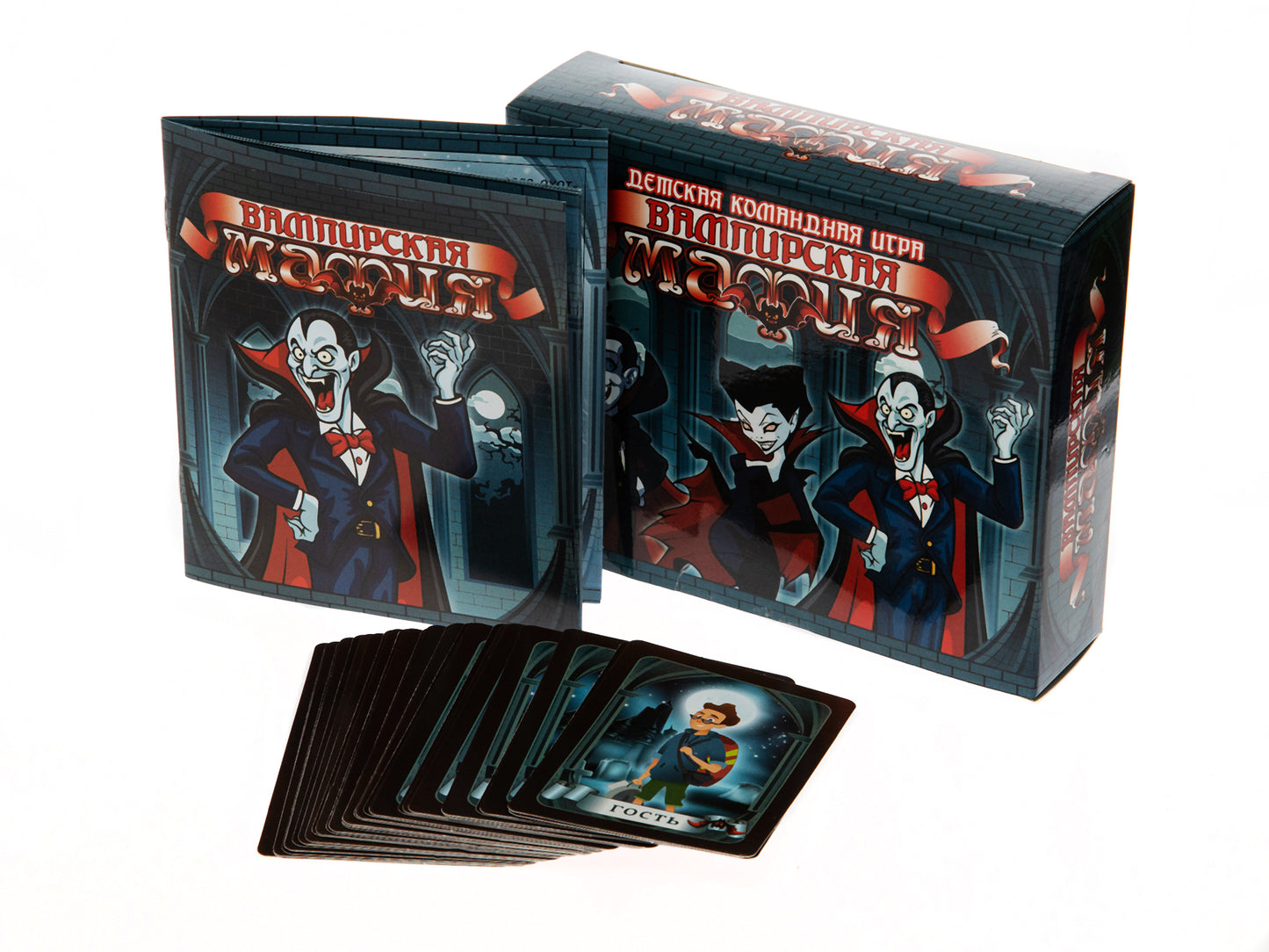 Jeu de cartes "Вампирская мафия" (28 cartes)