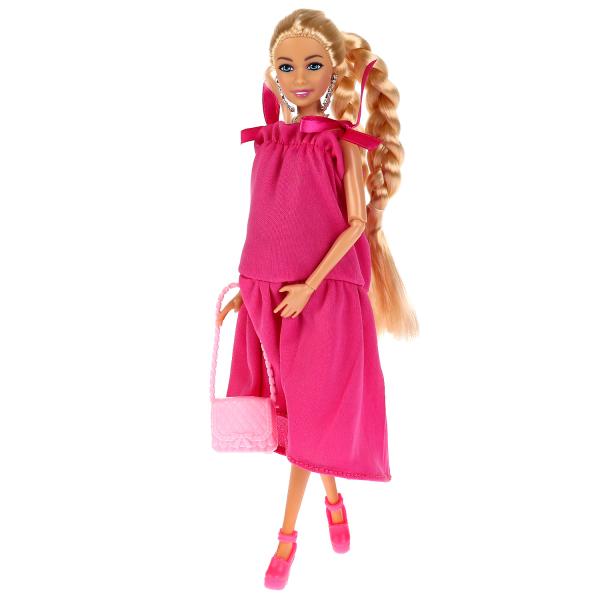 Кукла 29 см София беременная тройней, руки и ноги сгиб, акс, кор КАРАПУЗ в кор.24шт