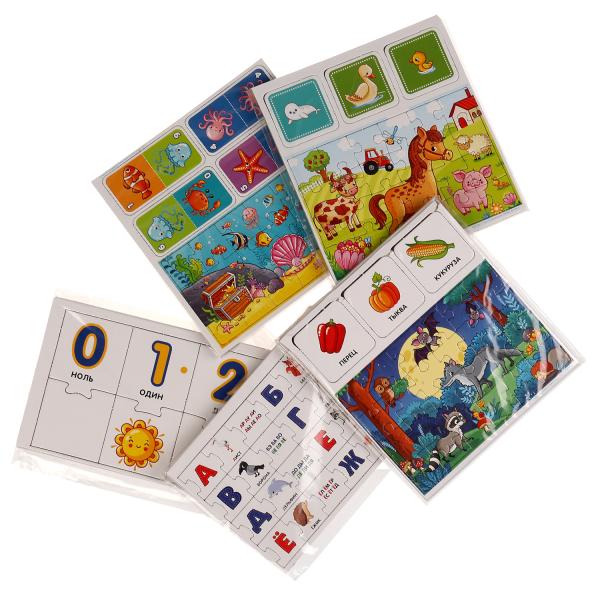 Стань отличником. Жукова М.А.. IQ-подарочный набор 6 в 1. 320х230х60мм. Умные игры в кор.10шт