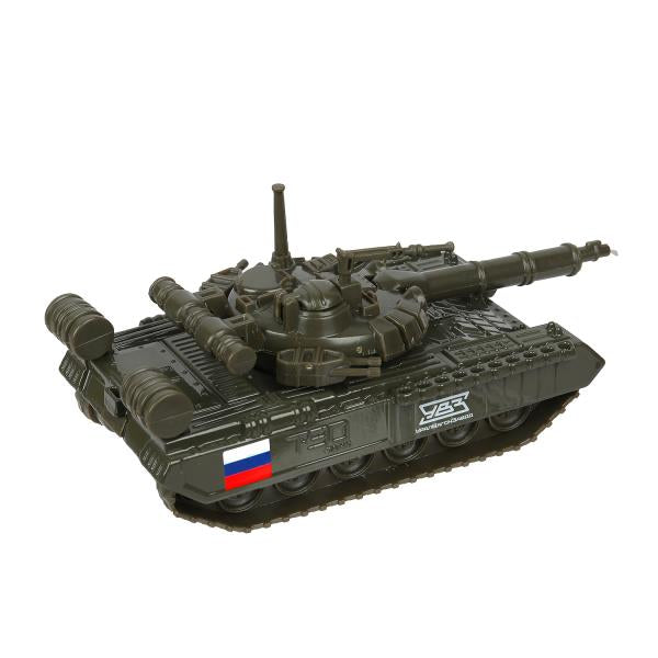 Modèle métallique ТАНК Т-90, 12 cm, подвиж. дет., инерц.,кор. Parc technologique en cor.2*24шт
