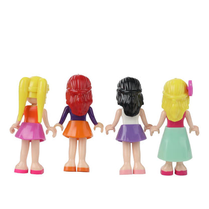 Конструктор фигурки подружки, 4 pièces. Grands maîtres en cor.2*60шт