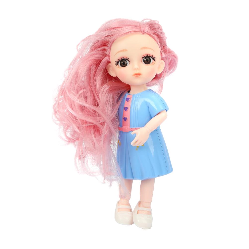 Fille 15 cm, anime, accessoires 2 pièces, dans un paquet LIKEE GIRL en cor.2*144 pièces
