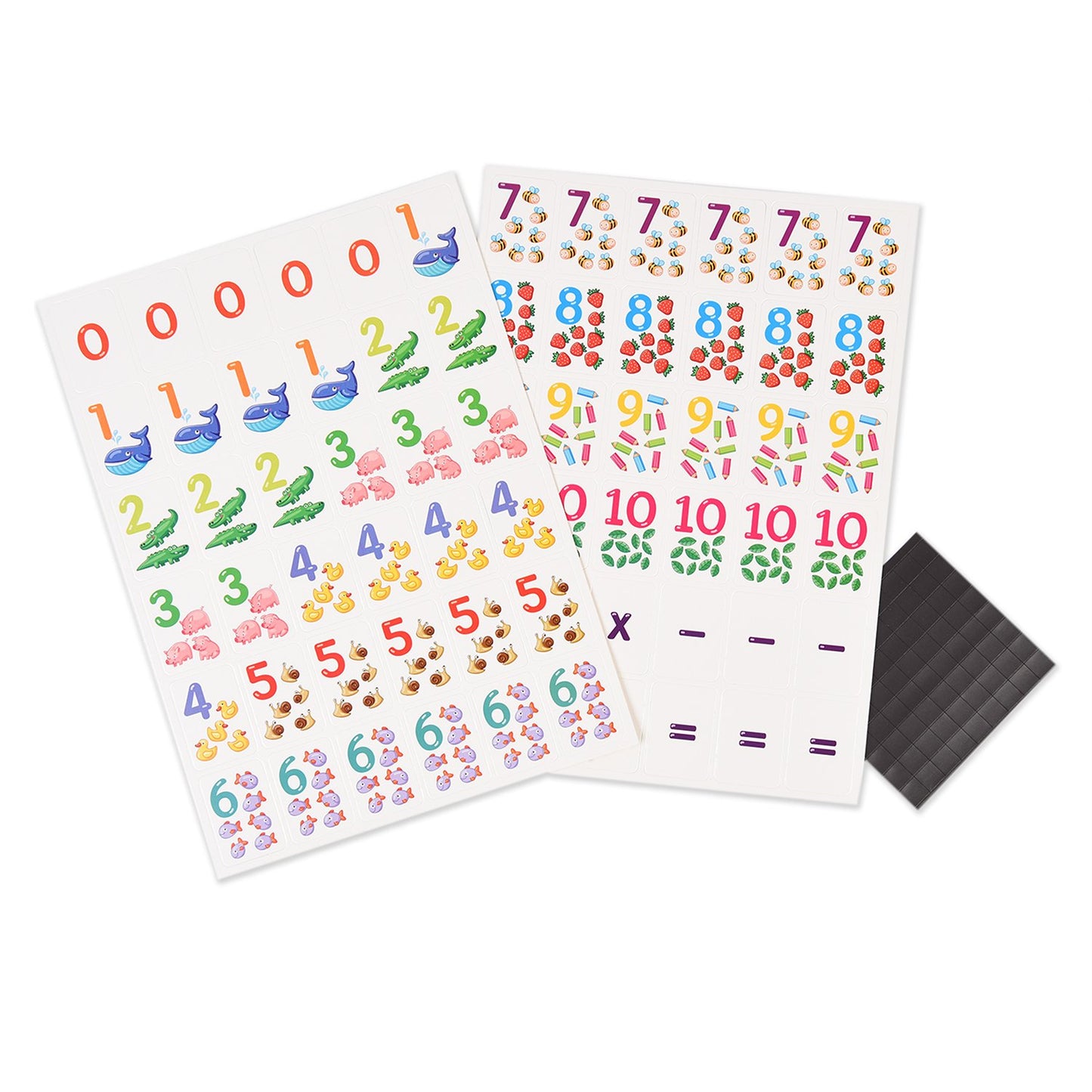 Игра магнитная "Веселый счет" 72 эл (европодвес)