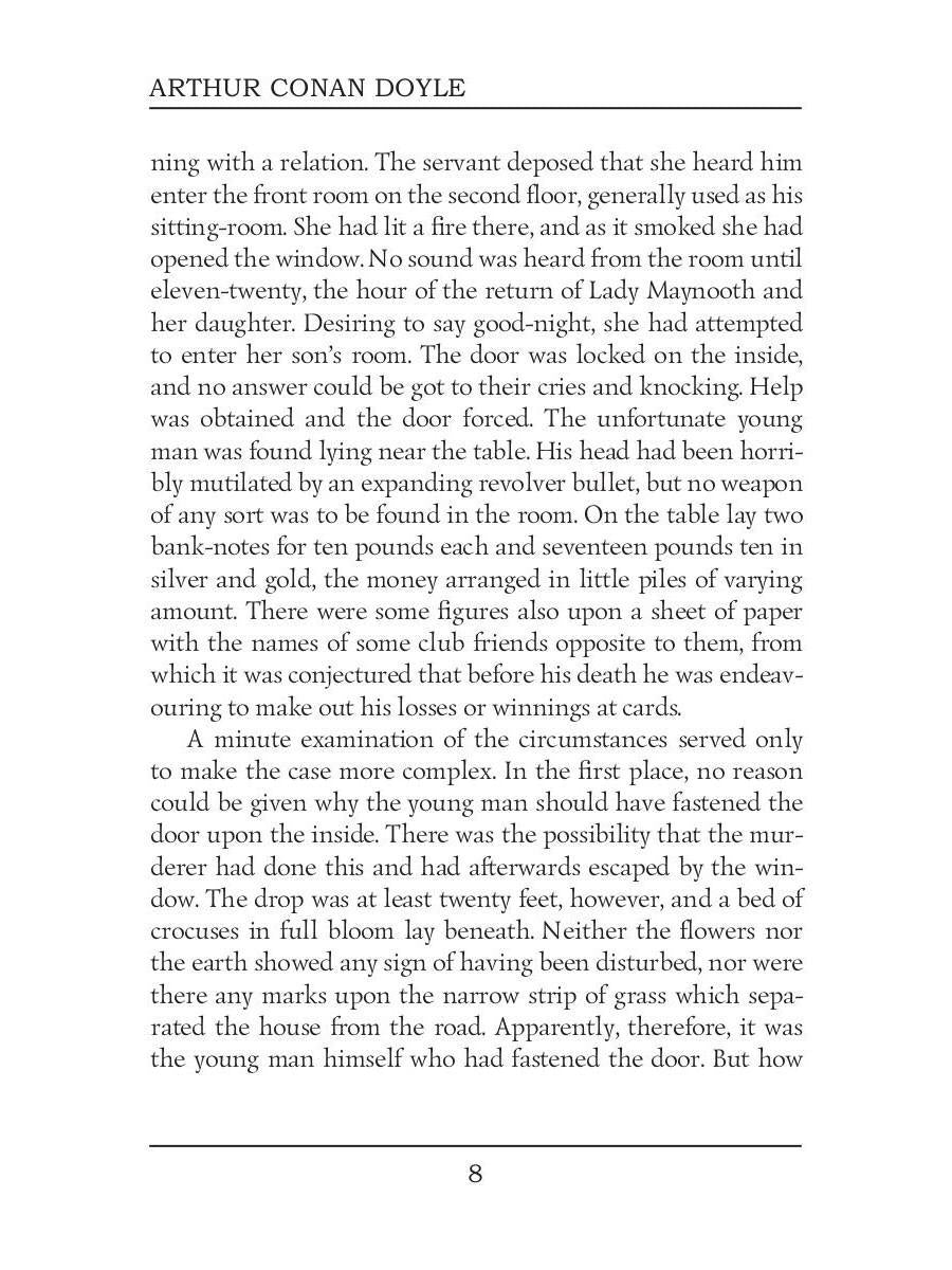 The Return of Sherlock Holmes