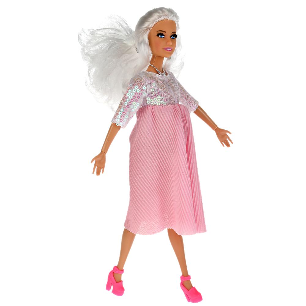 Кукла 29см София беремен.,1младенец,реалис.ресницы,день рожд., расческа,в кор. КАРАПУЗ в кор.24шт